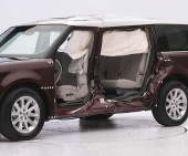 2013 Ford Flex IIHS Side Impact Crash Test Picture